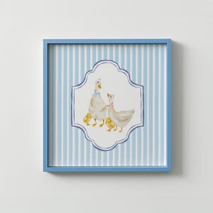 Goose Prints Nursery Cottagecore Art Vintage Nursery Wall Art Cottagecore Nursery Silly Goose Nursery Print Trendy Decor
