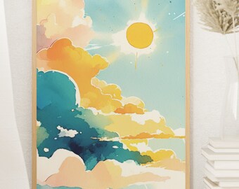 Sky　アメリ　WATERCOLOR PAINT FLORAL 72A340B7-FBB9-464D-A607-