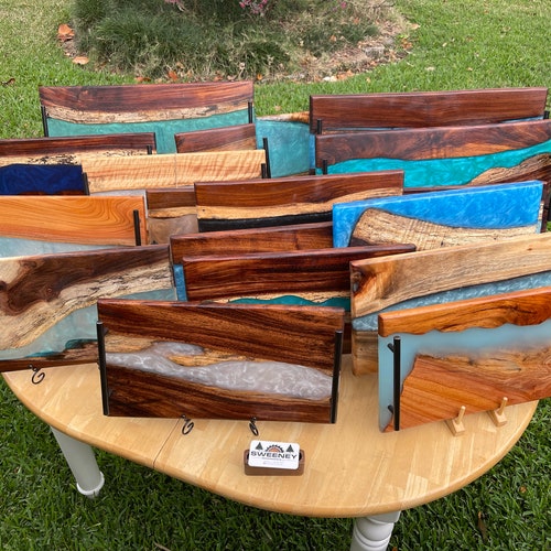Epoxy River Charcuterie Board / Serving Tray