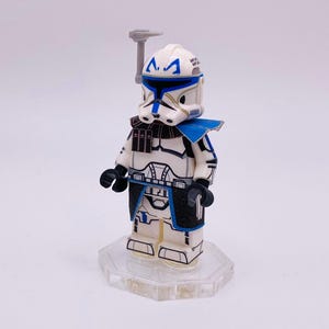 Lego Star Wars Captain Rex Clone Trooper - Custom Collectable Minifigure