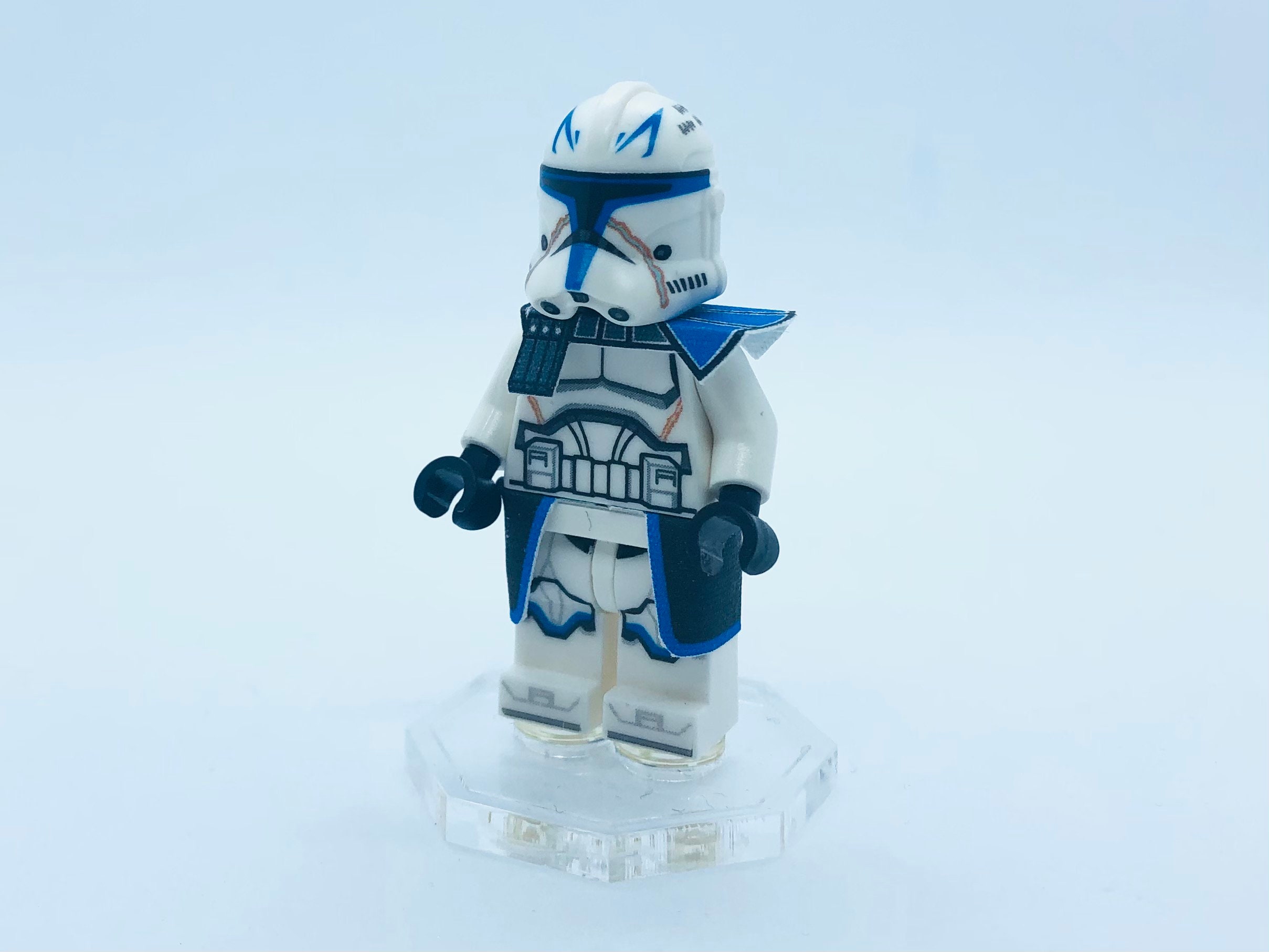 Lego Star Wars P2 Captain Rex 2020 Minifigure - Genuine Lego Components -  Custom Collectable Minifigure