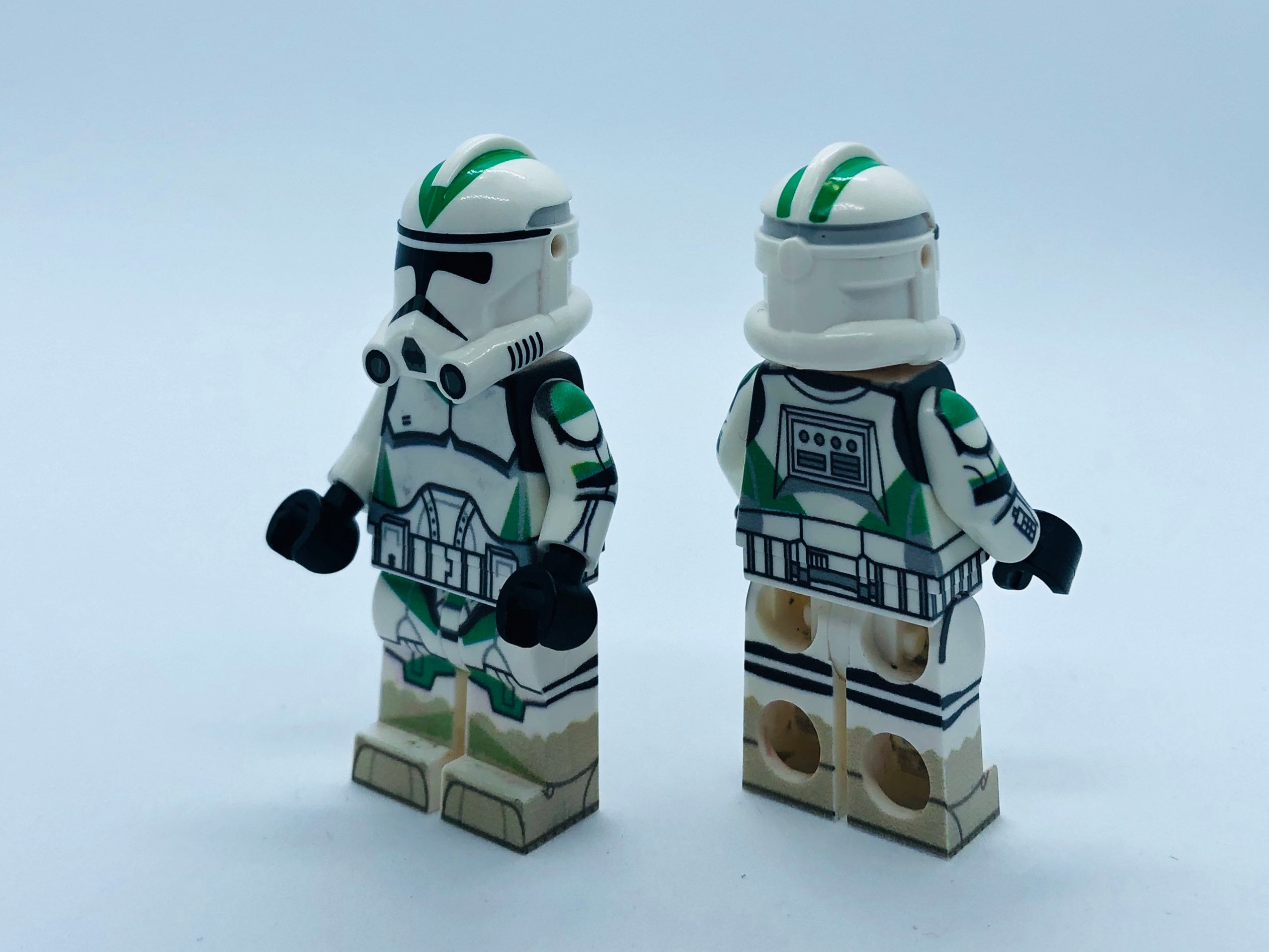 Instructions for Custom Lego Star Wars 9 Phase 2 Clone Trooper