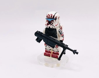 Lego Star Wars Clone Commando Sev (Lego 2020 style) - Custom Collectable Minifigure