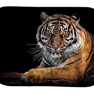 Tiger Break Through Wall Art 12 13 14 15 Laptop Savage 3D Effect Sleeve Case Universal Cover Bag