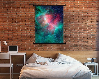 Custom Wall Scrolls Custom Scroll Poster, Personalized Poster, Unique Wall Art Resolution Photo Image Print, Durable Fabric