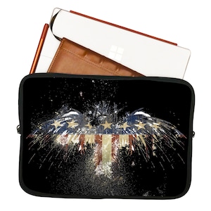 Amerikanische Flagge Laptop Sleeve Case - USA Flagge Computer Tablet Bag - amerikanische Flagge Laptop Sleeve Tasche schützt MacBook iPad PC Laptops & Tablets