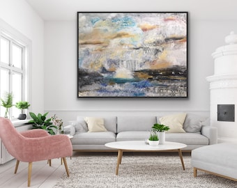 Large Abstract Painting,Modern abstract painting,original painting, wall art, abstract painting,acrylic textured art