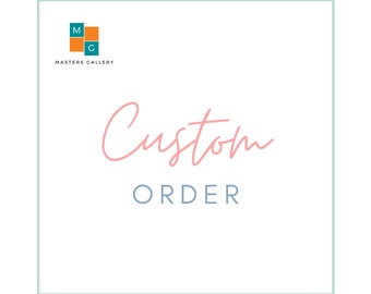 Custom order for Sudha 32x40 inches framed