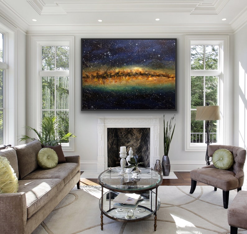 Large Galaxy painting