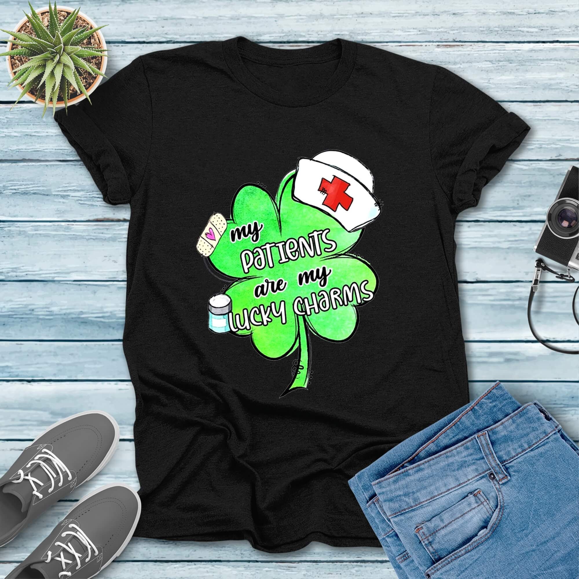 My Patients Are My Lucky Charms Shirt Patrick's Day | Etsy