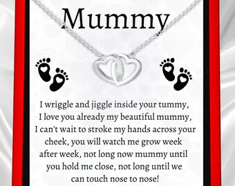 Mummy To Be Necklace, Mummy To Be Gift, Baby Shower Gift, Mummy To Be Jewellery, UK Active