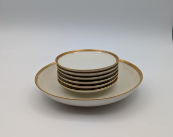 Dining Plate D 24,5 cm Eschenbach old forms Gold Rand W3391 Type 2 Dining Plate D 24,5 cm Eschenbach old forms Gold Rand W3391 Type 2