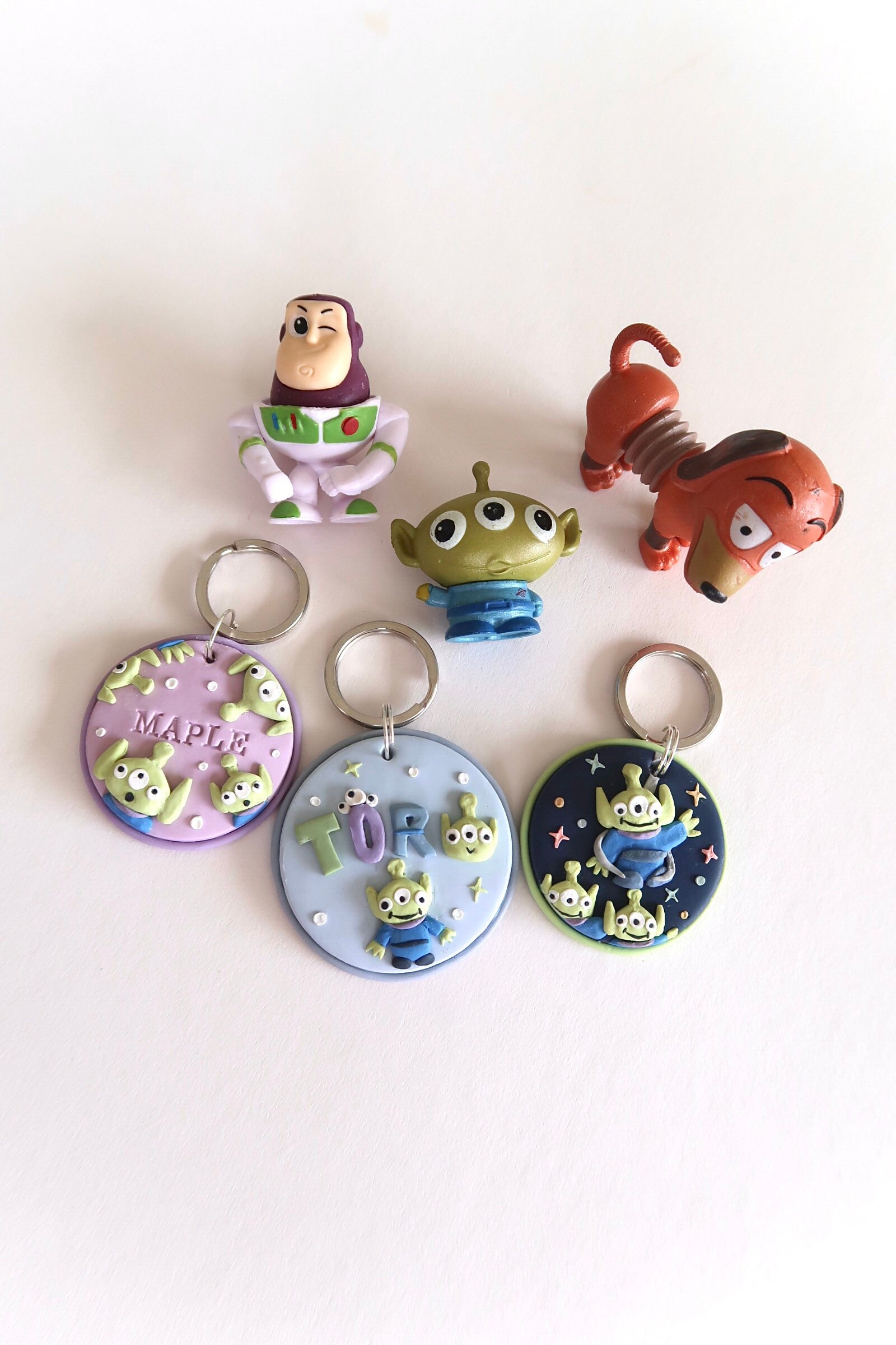 Clay tagCustom Polymer Clay Dog Tag Handcrafted Custom Dog Etsy