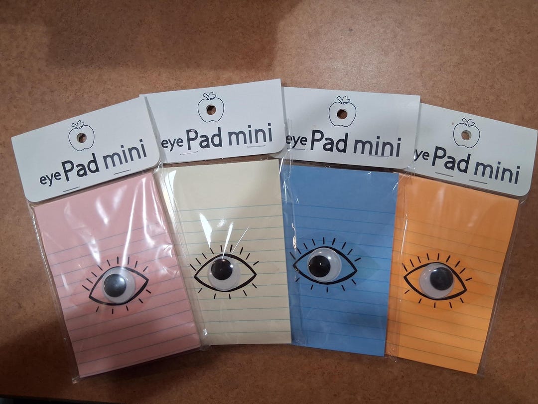 Eyepad Mini - Note Pad - Etsy
