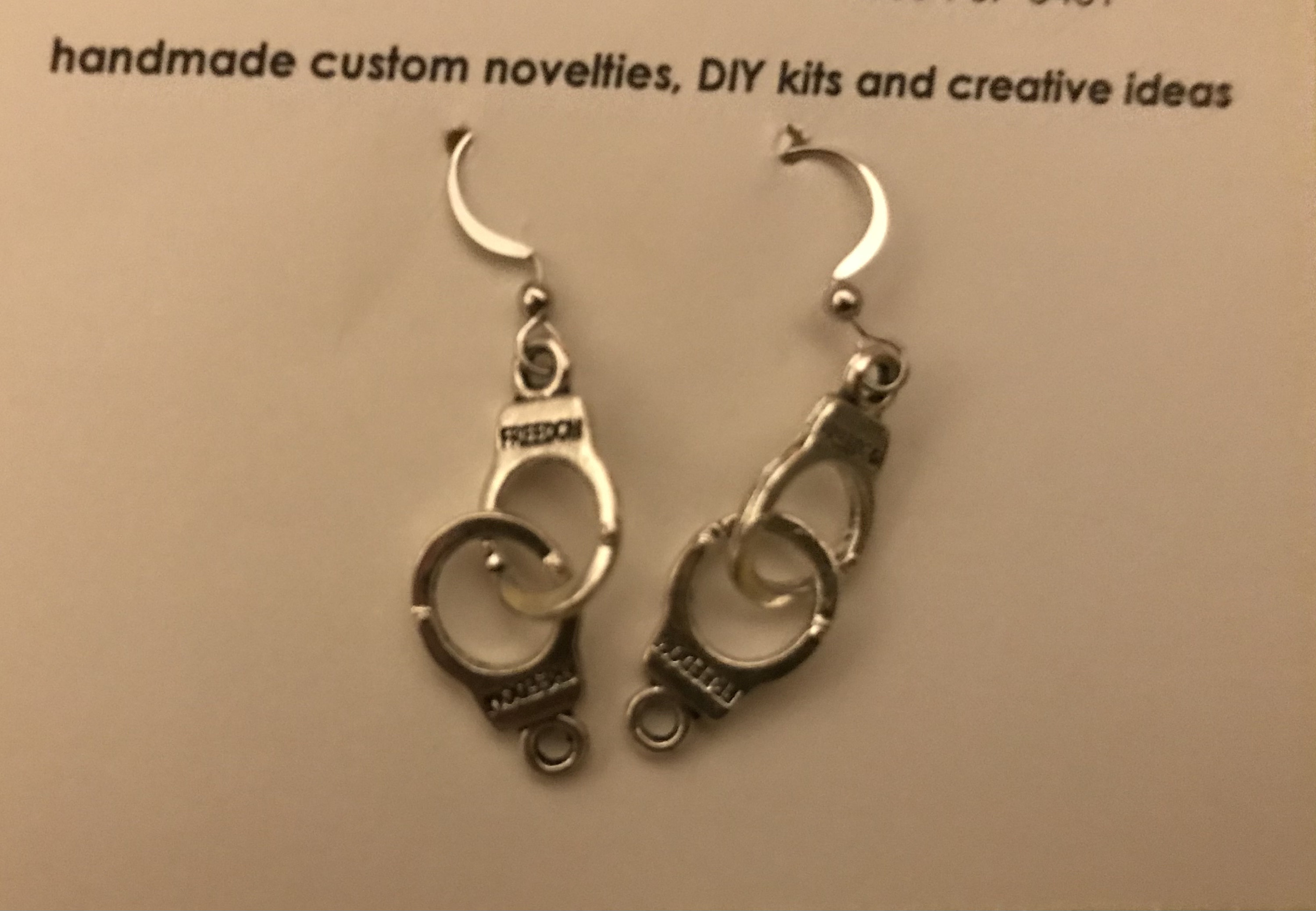 Handcuff earrings Etsy