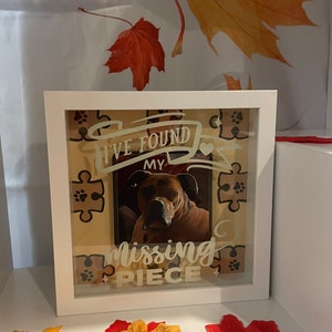 I Found My Missing Piece Shadowbox Frame