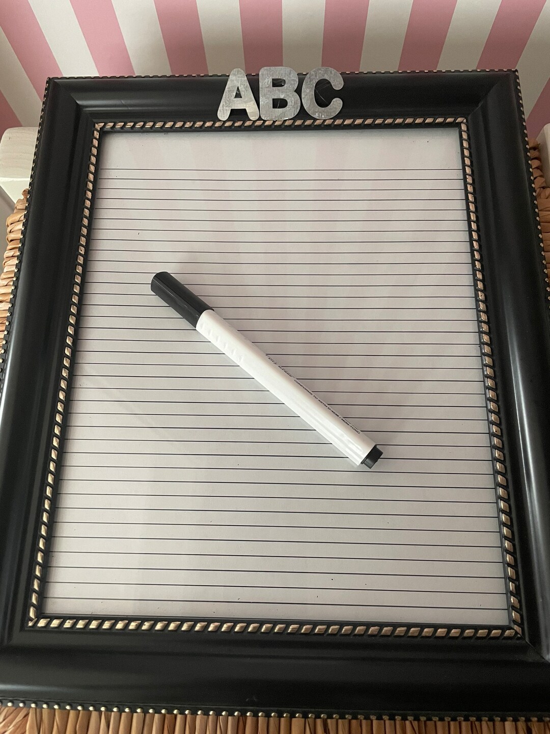 Dry Erase Frame or Note Frame. - Etsy