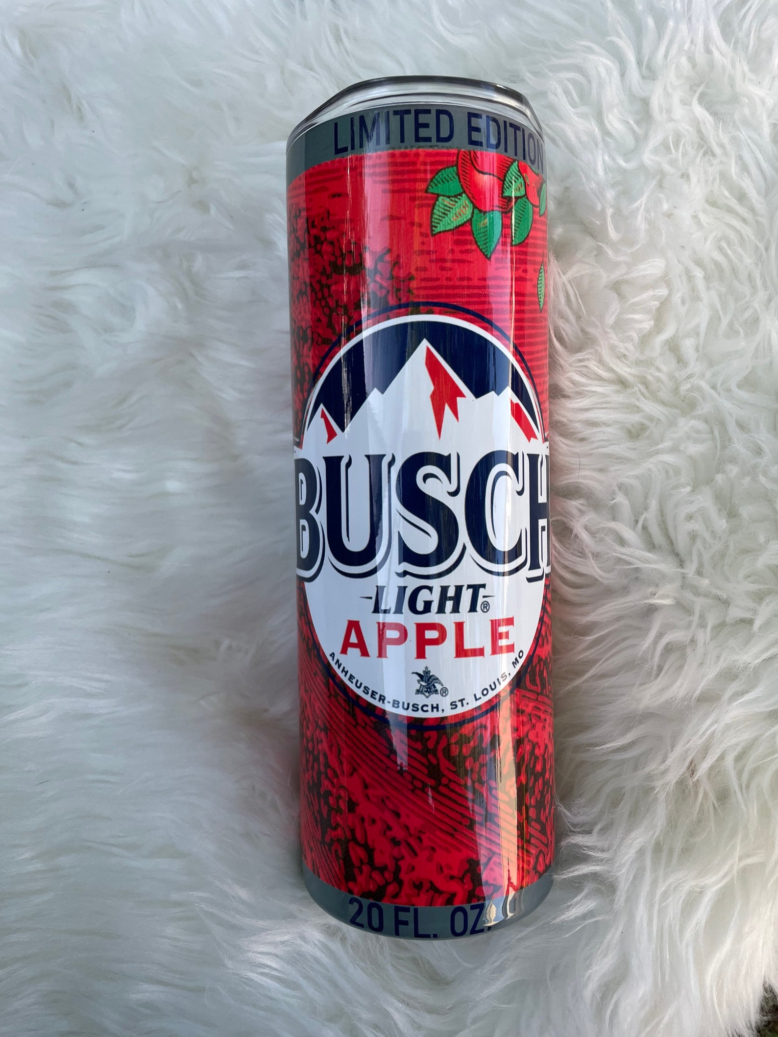 Busch Light Apple Tumbler Etsy