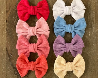 4 Inch Waffle Bow