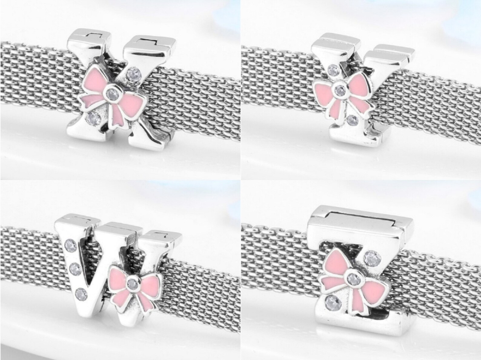 Pandora Reflexions Letter Charms For Bracelet A to Z Alphabet Etsy
