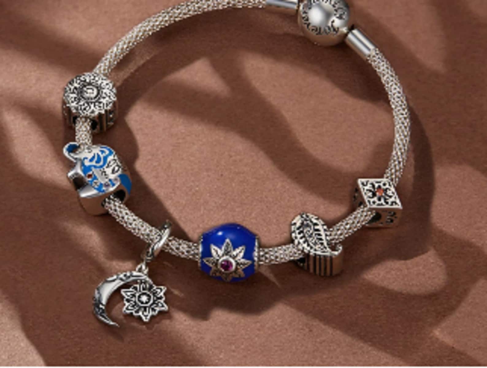 Charm for Bracelet Pandora Charms Lotus Flower Charm Etsy