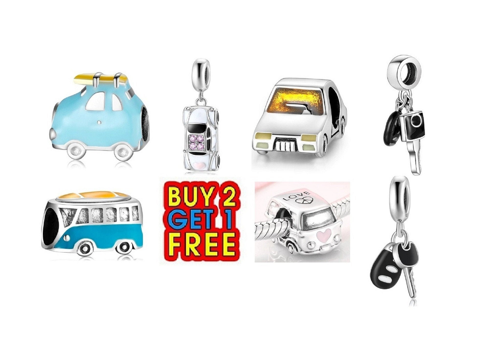 Pandora Charms for Bracelet Jeep Car Vehicle Keys Charms For Etsy
