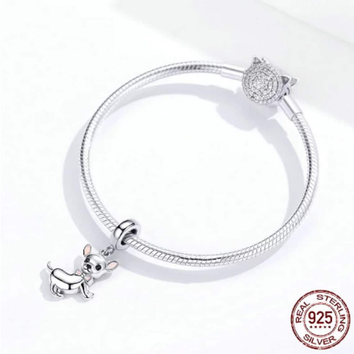 Charm für Armband Chihuahua Hund Pandora Charme Tier baumeln Etsy