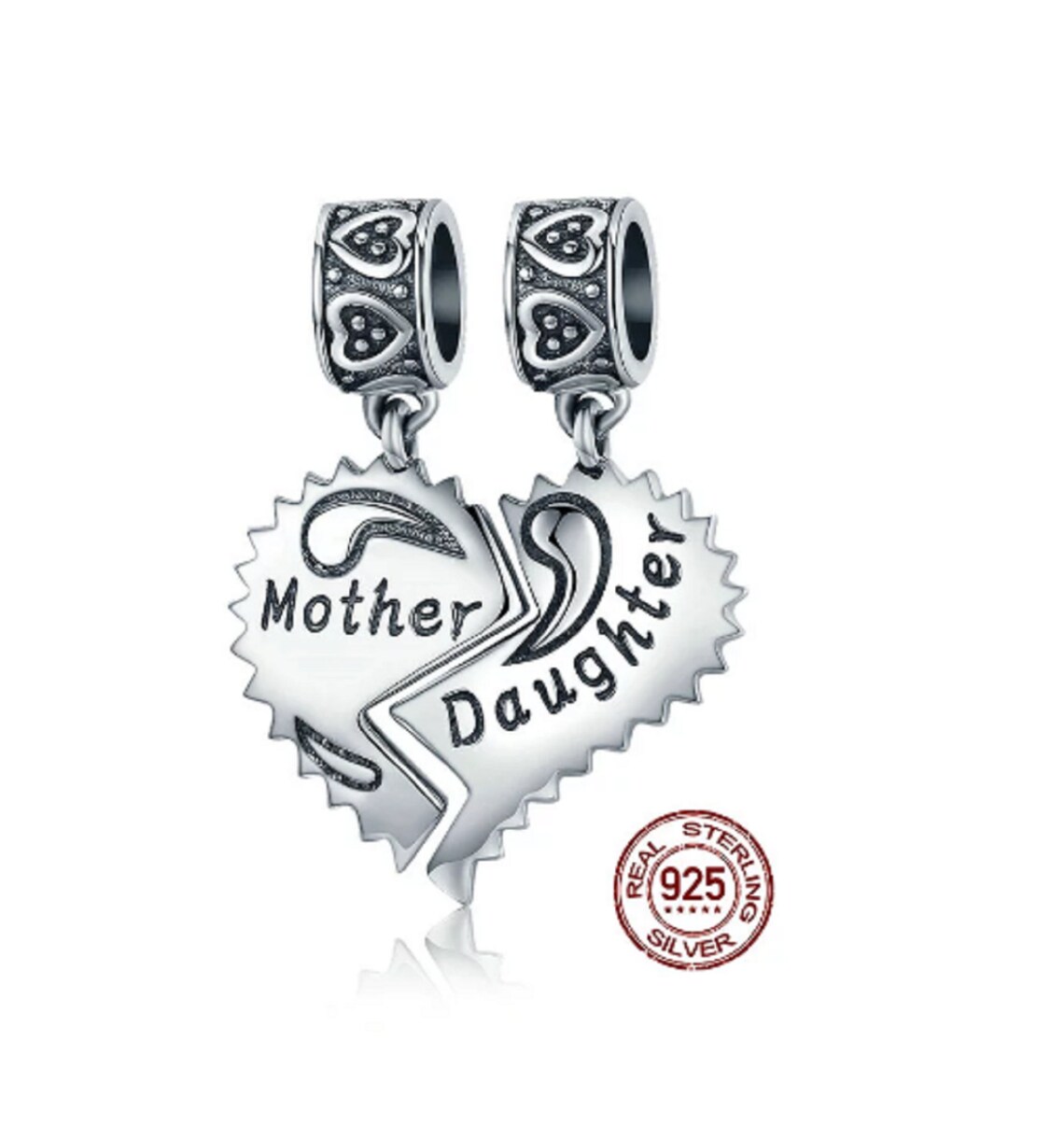 Charms for bracelet Mother and Daughter Pandora Charms 925 Etsy