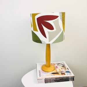 Handmade lampshade graphic art