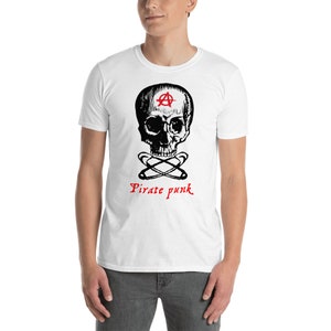 Pirate Punk Unisex T-Shirt image 4