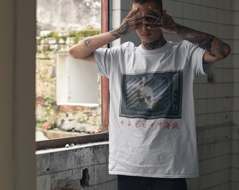 Pirate TV Max Headroom Incident Unisex Tee テレビビデオ海賊