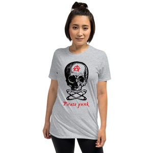 Pirate Punk Unisex T-Shirt image 3