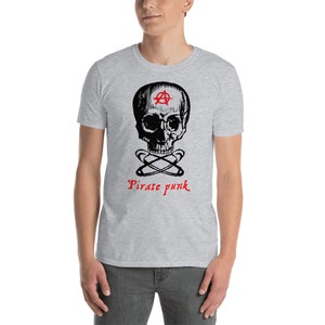 Pirate Punk Unisex T-Shirt image 2