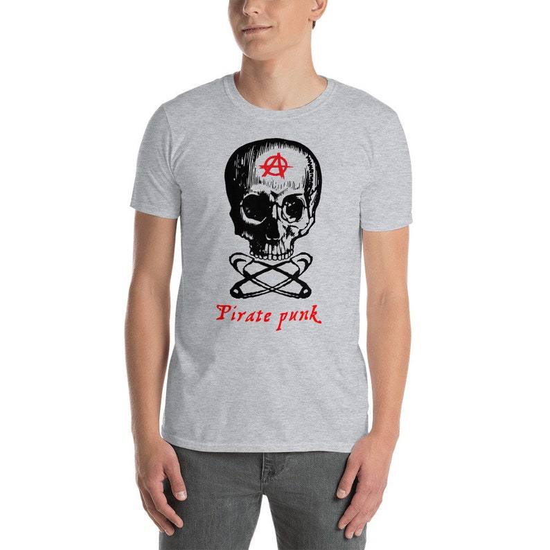 Pirate Punk Unisex T-Shirt image 2