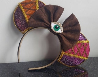 Witch sister mouse ears choice of eyeball or book