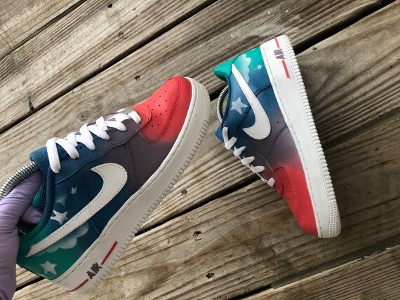 dirty sprite air force ones