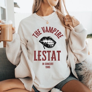 The Vampire Lestat in Concert Shirt, Vampire Lovers T-shirt, Interview with the Vampire shirt, Lestat Tee, Lestat and Louis, Lestat Merch
