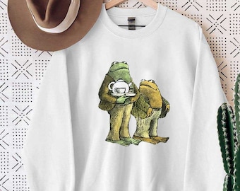 Frog And Toad Sweatshirt, Unisex Sweatshirt, Friend Sweatshirt, Gift For Friend, Sweatshirt, Frog And Toad