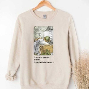 Frog And Toad Sweatshirt, Unisex Sweatshirt, Friend Sweatshirt, Gift For Friend, Sweatshirt, Frog And Toad