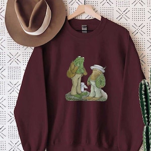 Frog And Toad Are Friend Sweatshirt, Unisex Sweatshirt, Friend Sweatshirt, Gift For Friend, Sweatshirt, Frog And Toad