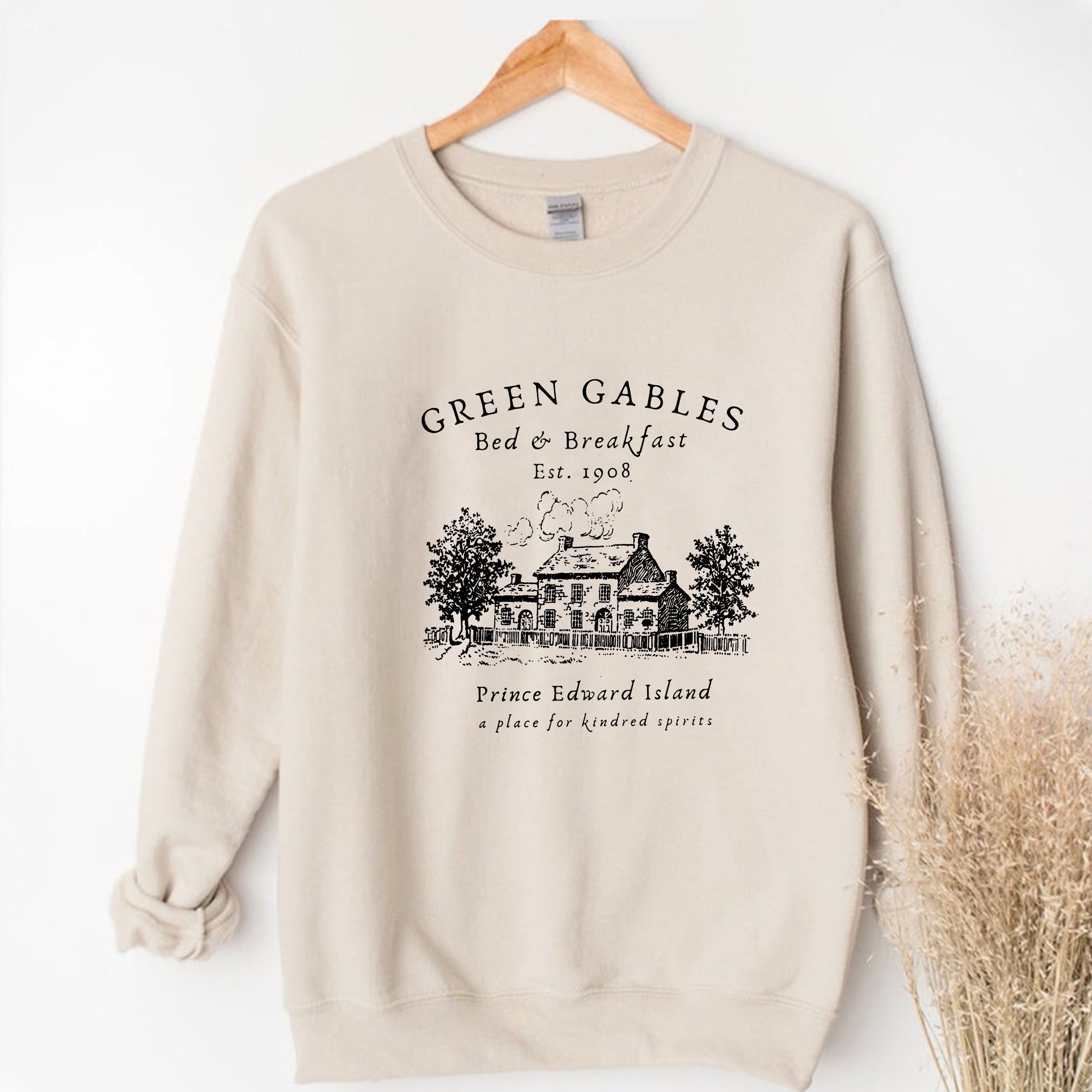 トップス 80's vintage Anne of Green Gables sweat Vintage Green Gables Illustration Sweatshirt – Shop At Sullivan