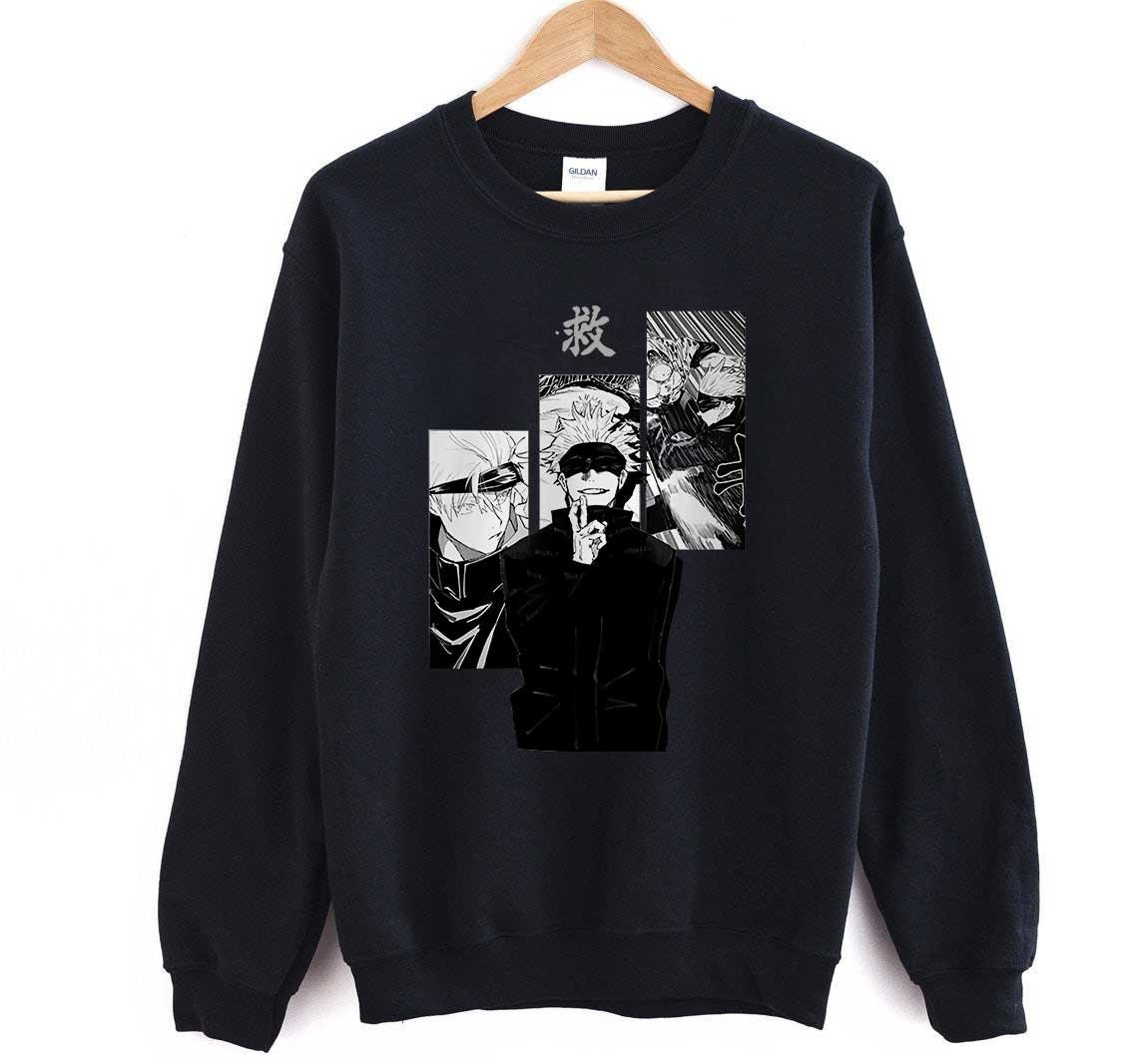 Satoru Gojo Sweatshirt Jujutsu Kaisen Sweatshirt Anime | Etsy