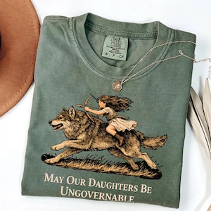 Camiseta "Que nuestras hijas sean ingobernables", Camiseta de derechos de la mujer, Camiseta de empoderamiento de niñas y mujeres, Camiseta de protesta feminista, Camiseta de mujeres empoderadas