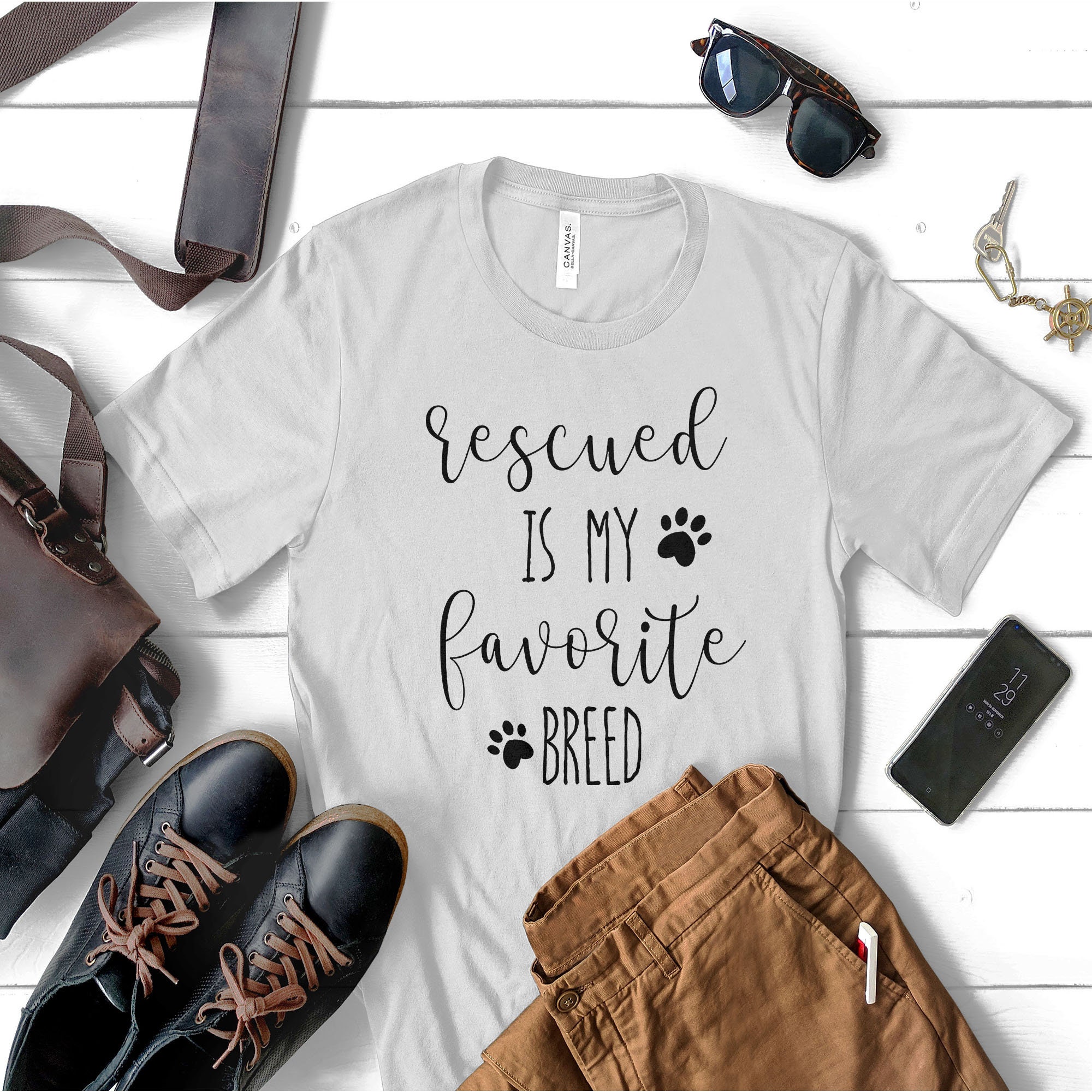 Dog Rescue Shirt Animal Rescue Shirt Rescue Dog Tshirt Dog Etsy
