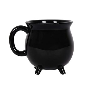 Kittelmugg, häxmugg, Halloweenmugg, häxkittelformad mugg, unik häxgåva, häxdekor, häxälskargåva, trollkarlsgåva bild 6