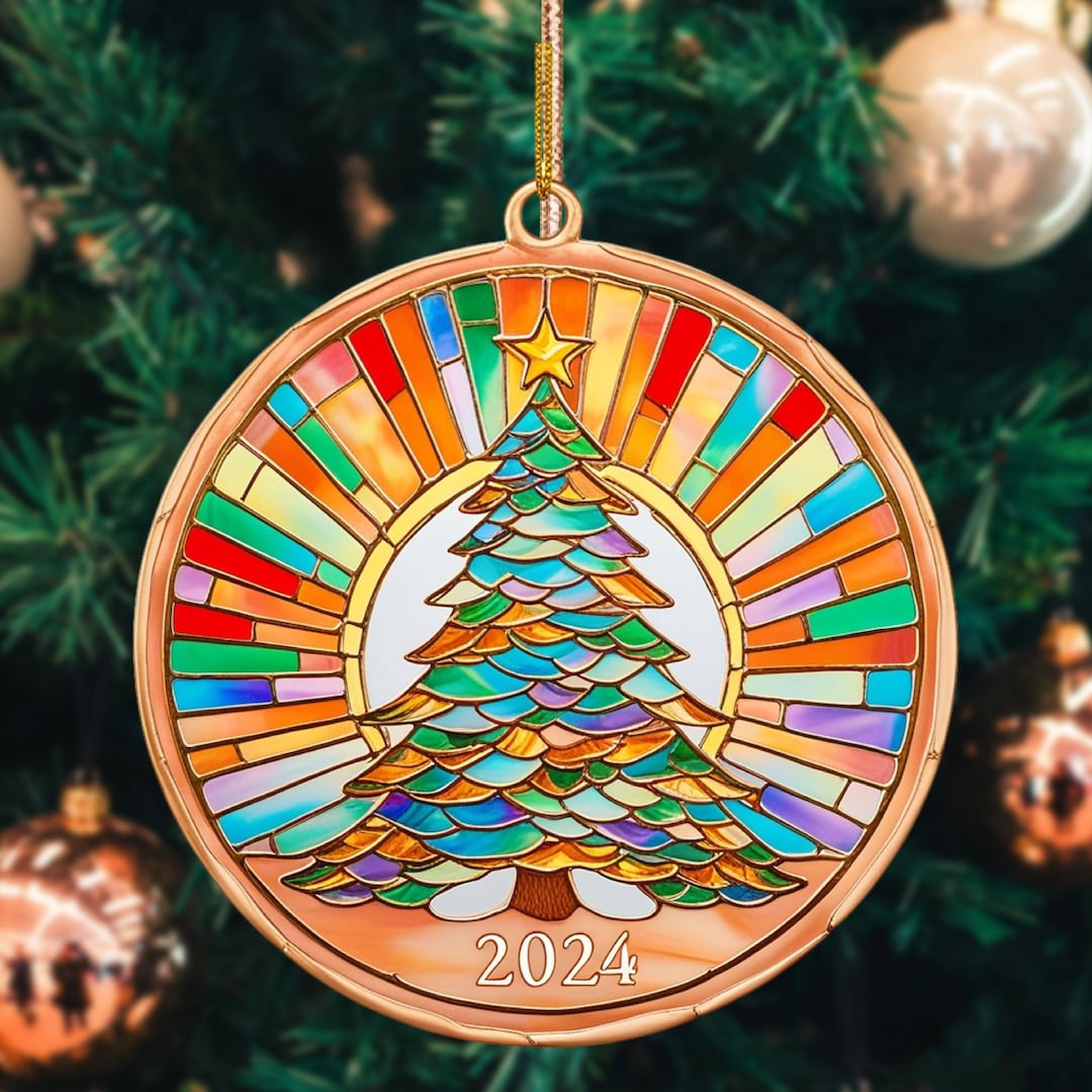 Christmas Ornament 2024, Gift Christmas Ornaments 2024, Christmas Tree ...