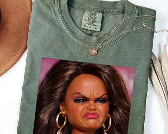 Angry Disgusted Black Doll Face Meme Reaction Gen Z Brainrot Shirt