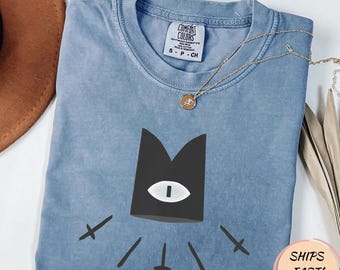 Shirt Cult Of The Lamb, indie gameshirt, lam gameshirt, shirt videogame 2024, cadeau voor gamer, unisex kleding