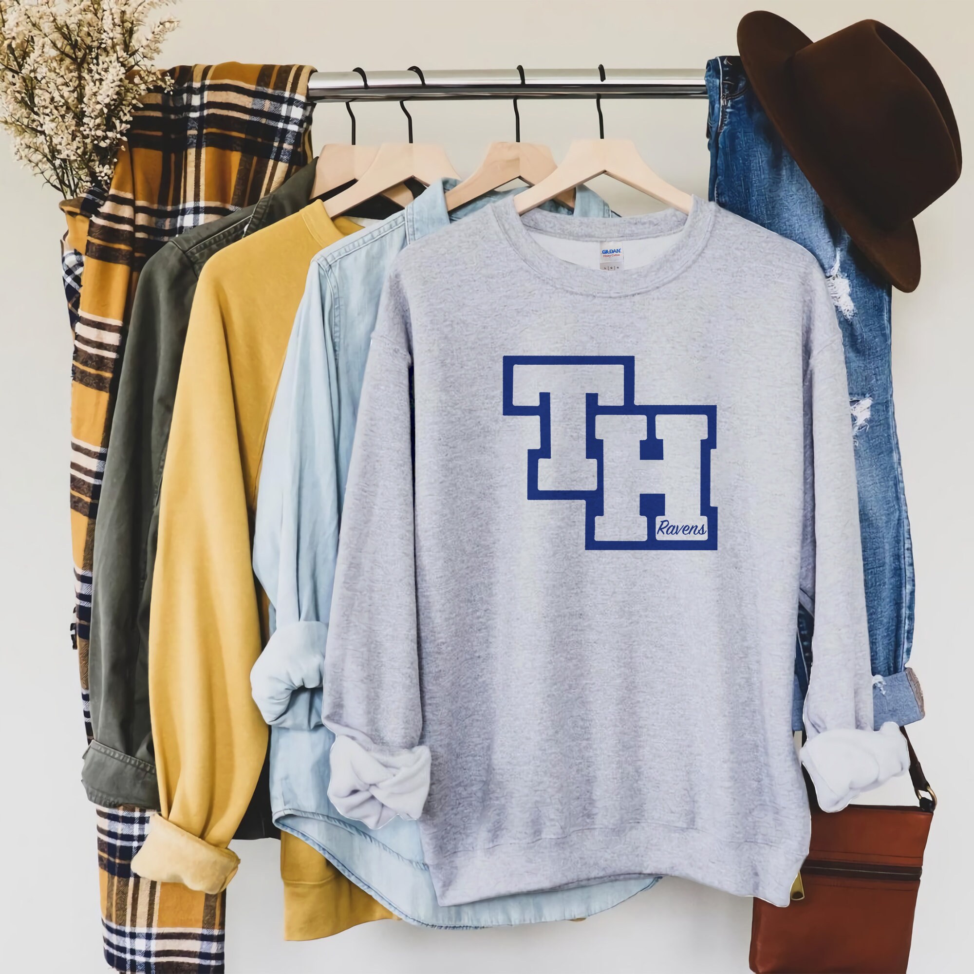 out from under sawyer collared sweatshirt
