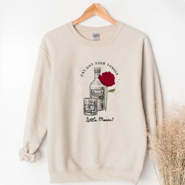 Haunting Adeline Sweatshirt / Zade Book / Little Mouse / Dark Romance Merch / HD Carlton / Smut Reader / Bookstagram Shirt / Cat and Mouse